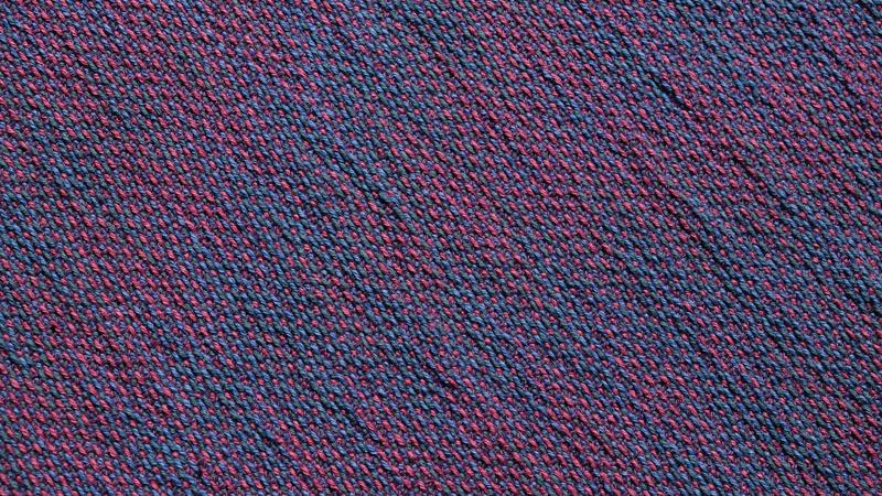 Close-up of the shawl showing the Corris pattern
