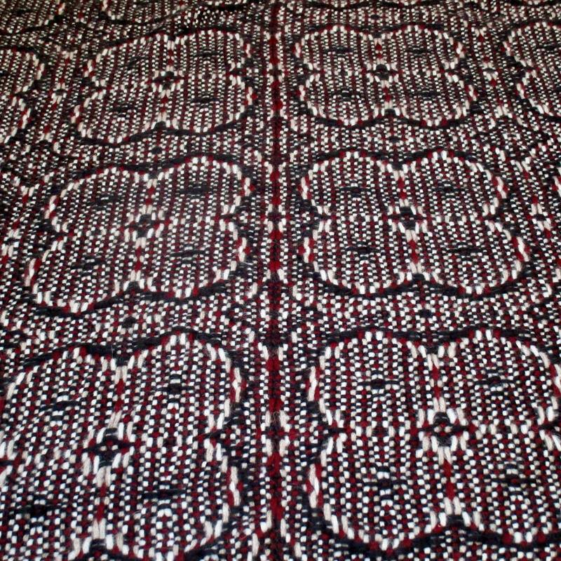 Close-up of pattern at a straight angle