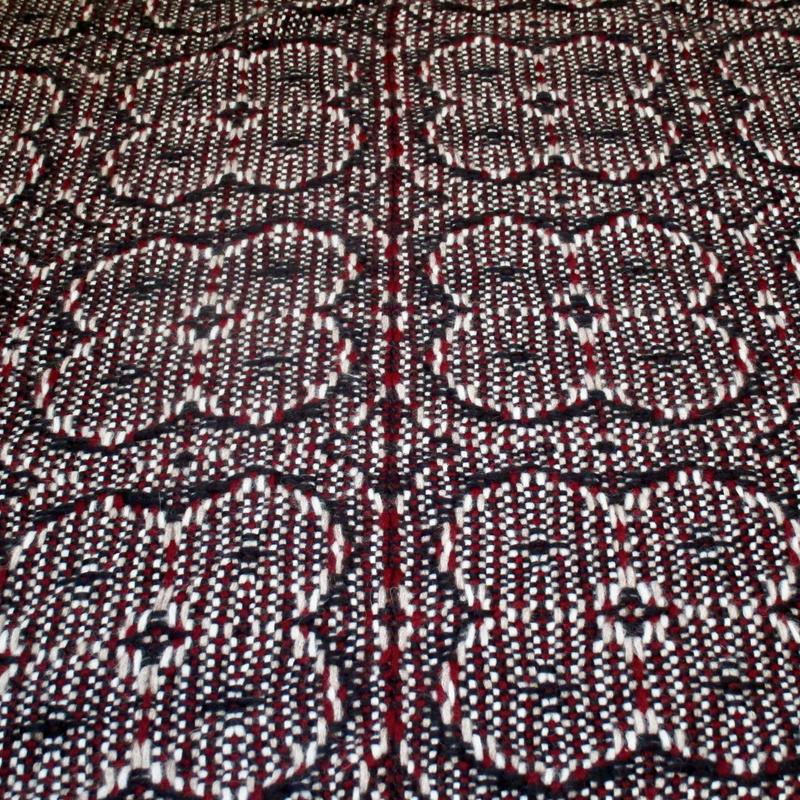 Close-up of pattern at a straight angle