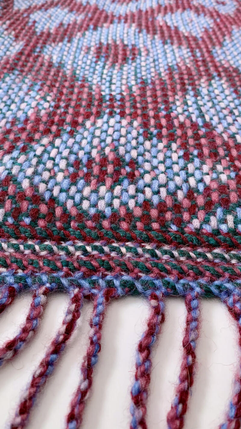 Fringes and Italian Hemstitch