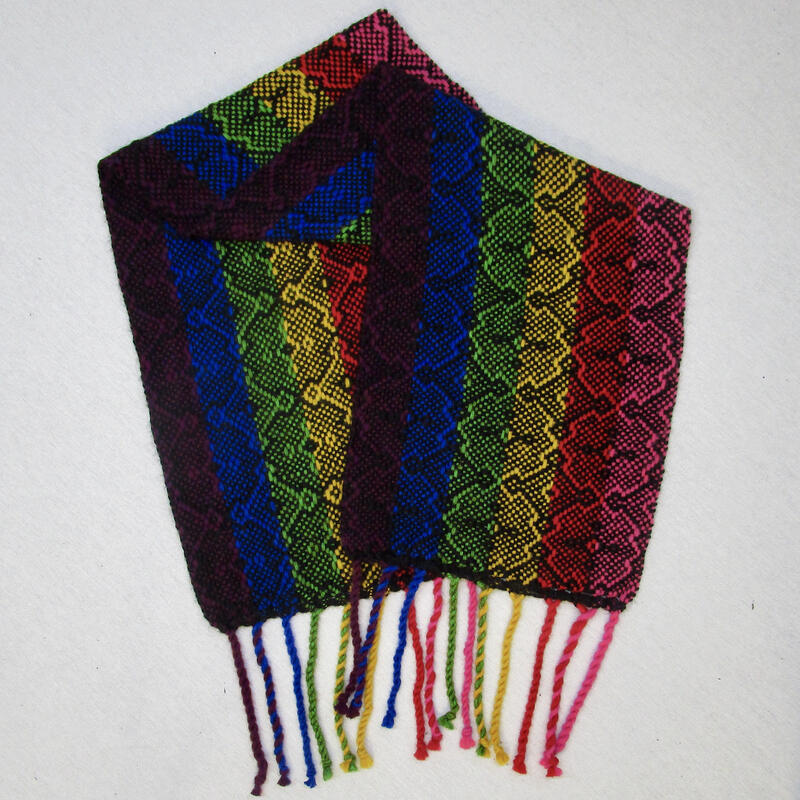 Medium Goldilocks shawl folded neatly