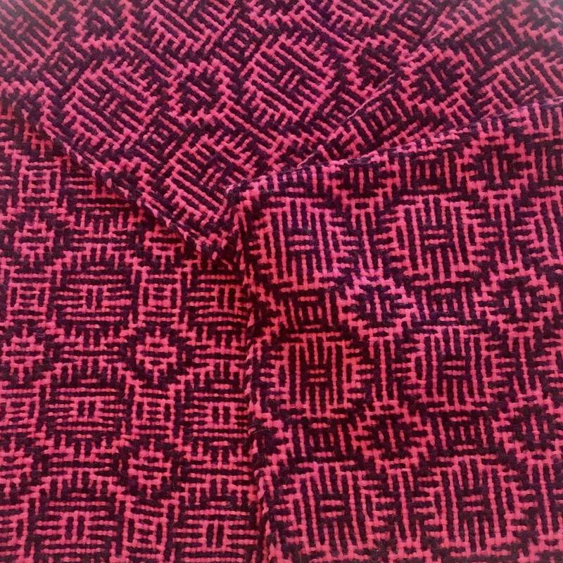 pink shawl
