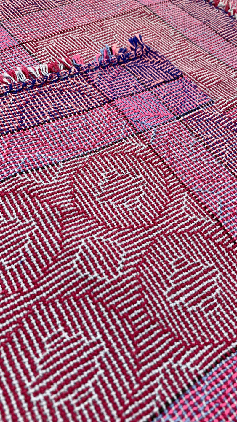 Close-up of the circle handkerchiefs