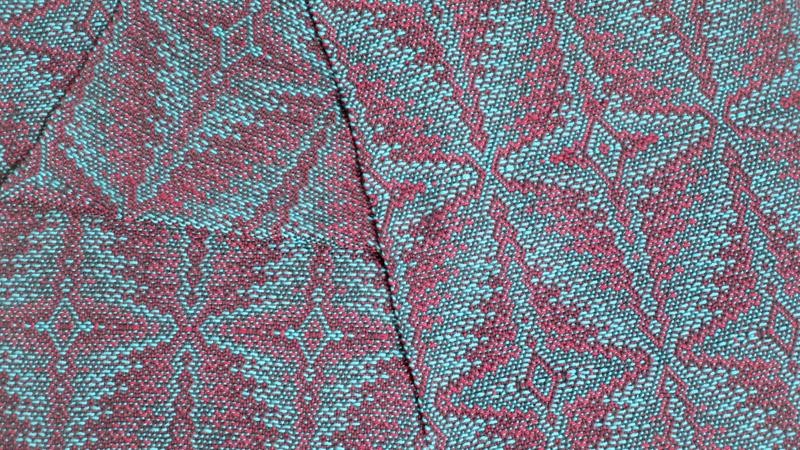 Close-up of the Nebula Shawl